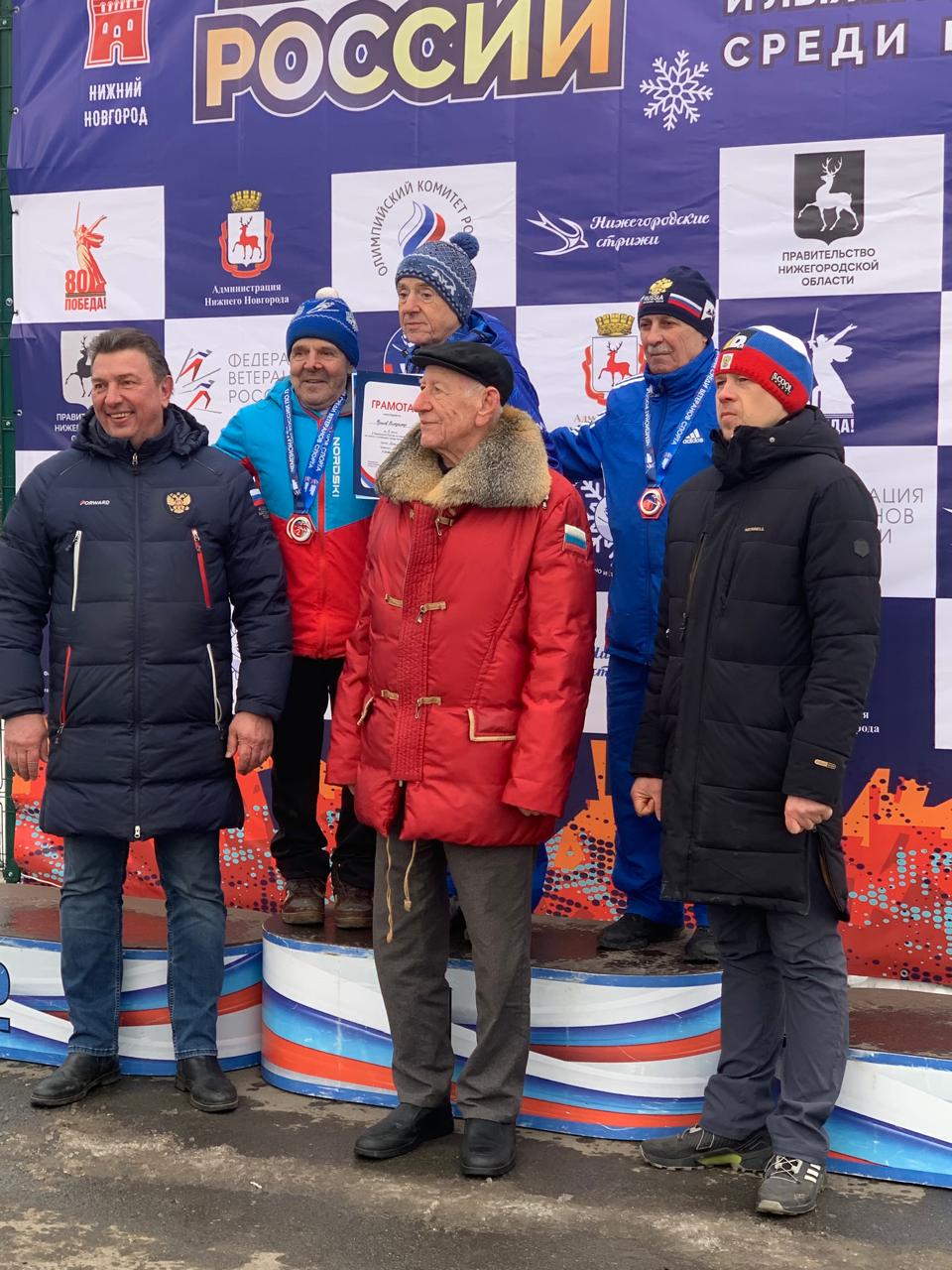 Итоги Чемпионата России среди ветеранов